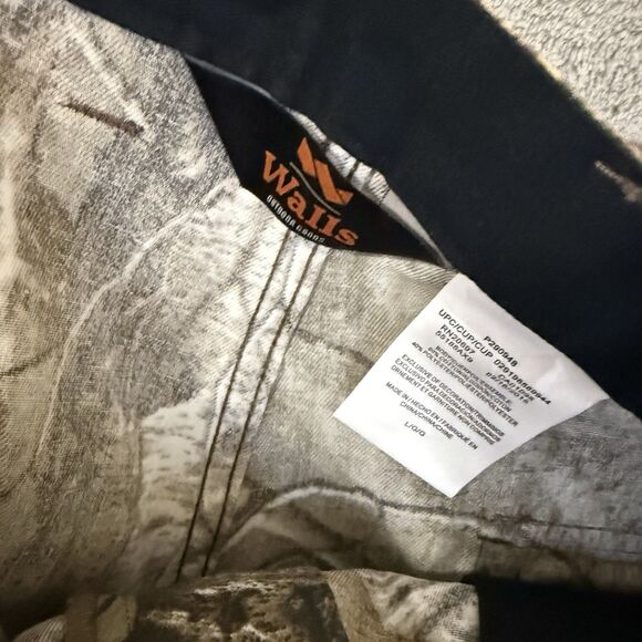 NWT Walls Camouflage Pants Mens L Camo Realtree Hunting Adjustable Leg Outdoor - Picture 10 of 12